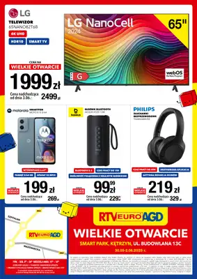 RTV EURO AGD - gazetka promocyjna Wielkie Otwarcie – Kętrzyn (SMART PARK) - 30.05.2025 – godz. 8:00 od piątku 30.05 do poniedziałku 02.06 - strona 8 RTV EURO AGD - gazetka promocyjna Wielkie Otwarcie – Kętrzyn (SMART PARK) - 30.05.2025 – godz. 8:00 od piątku 30.05 do poniedziałku 02.06 - strona 8