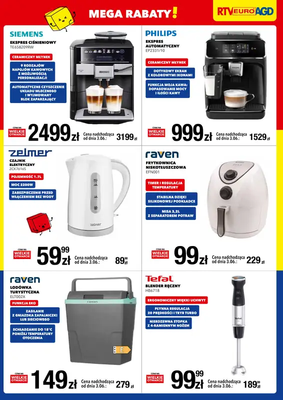 RTV EURO AGD - gazetka promocyjna Wielkie Otwarcie – Kętrzyn (SMART PARK) - 30.05.2025 – godz. 8:00 od piątku 30.05 do poniedziałku 02.06 - strona 5