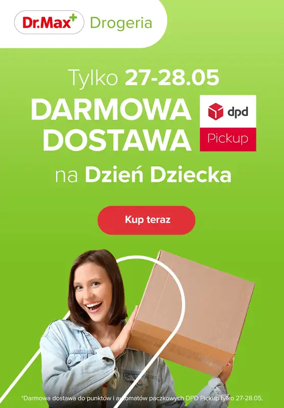 Dr.Max Drogeria - gazetka promocyjna Ulotka promocyjna od wtorku 27.05 do środy 28.05