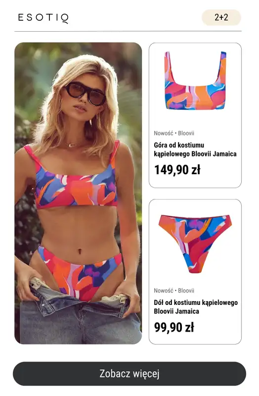 Esotiq - gazetka promocyjna 2+2 na nową kolekcję! od wtorku 27.05 do poniedziałku 02.06 - strona 3