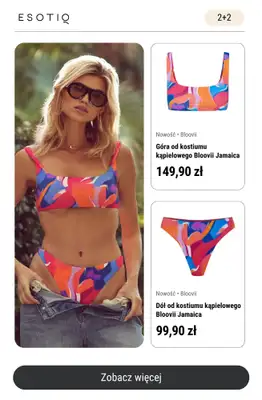 Esotiq - gazetka promocyjna 2+2 na nową kolekcję! od wtorku 27.05 do poniedziałku 02.06 - strona 3 Esotiq - gazetka promocyjna 2+2 na nową kolekcję! od wtorku 27.05 do poniedziałku 02.06 - strona 3