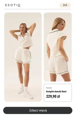 Esotiq - gazetka promocyjna 2+2 na nową kolekcję! od wtorku 27.05 do poniedziałku 02.06 - strona 9 Esotiq - gazetka promocyjna 2+2 na nową kolekcję! od wtorku 27.05 do poniedziałku 02.06 - strona 9