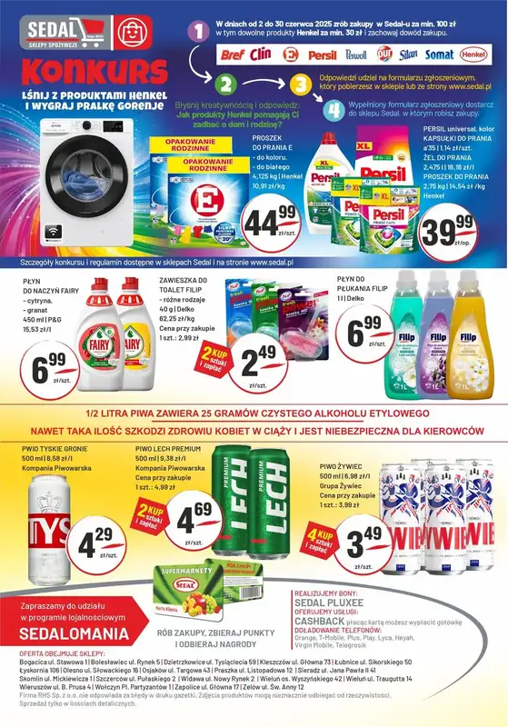 Sedal - gazetka promocyjna Gazetka od środy 28.05 do wtorku 03.06 - strona 4