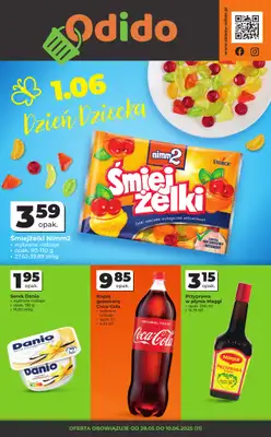 Odido - gazetka promocyjna Gazetka od środy 28.05 do wtorku 10.06