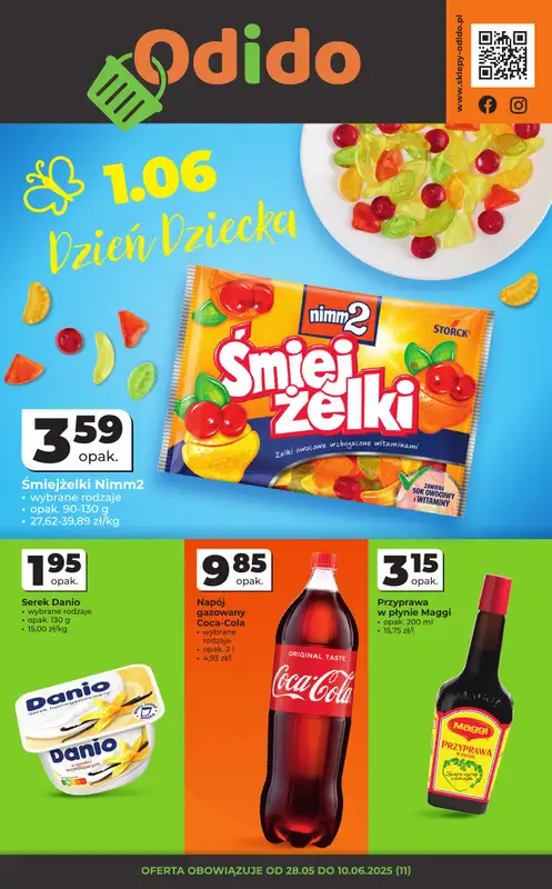 Odido - gazetka promocyjna Gazetka od środy 28.05 do wtorku 10.06