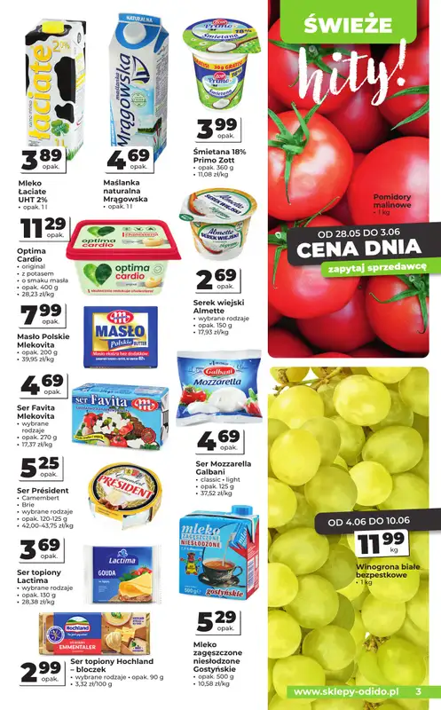 Odido - gazetka promocyjna Gazetka od środy 28.05 do wtorku 10.06 - strona 3