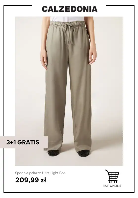 Calzedonia - gazetka promocyjna Przewiewne spodnie na lato od środy 28.05  - strona 9