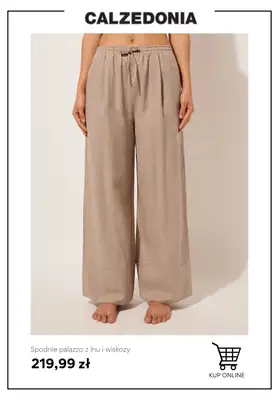 Calzedonia - gazetka promocyjna Przewiewne spodnie na lato od środy 28.05  - strona 3