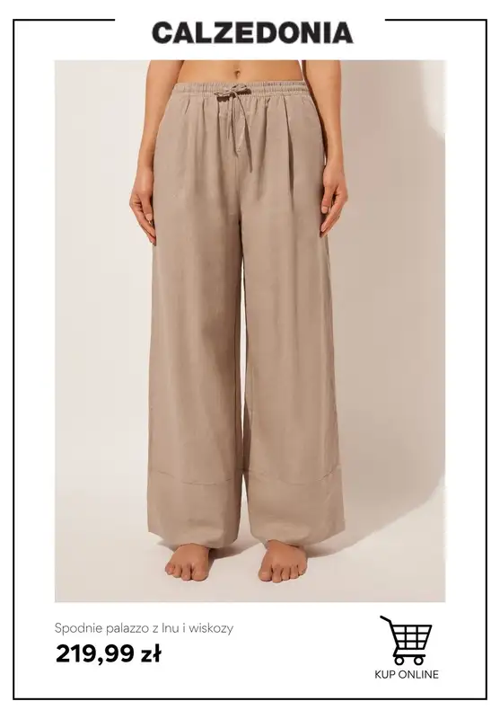Calzedonia - gazetka promocyjna Przewiewne spodnie na lato od środy 28.05  - strona 3