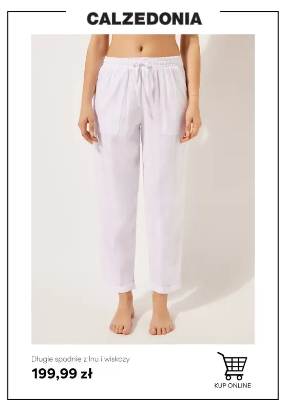 Calzedonia - gazetka promocyjna Przewiewne spodnie na lato od środy 28.05  - strona 2