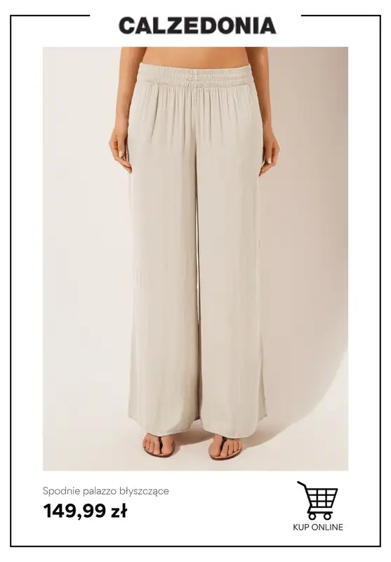 Calzedonia - gazetka promocyjna Przewiewne spodnie na lato od środy 28.05  - strona 7