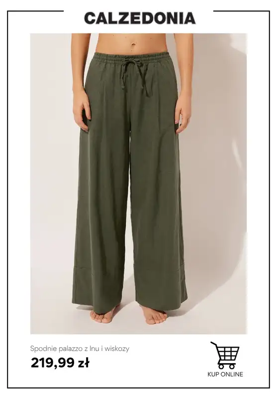 Calzedonia - gazetka promocyjna Przewiewne spodnie na lato od środy 28.05  - strona 4