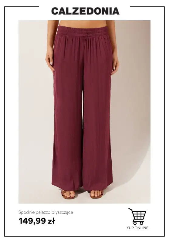 Calzedonia - gazetka promocyjna Przewiewne spodnie na lato od środy 28.05  - strona 5