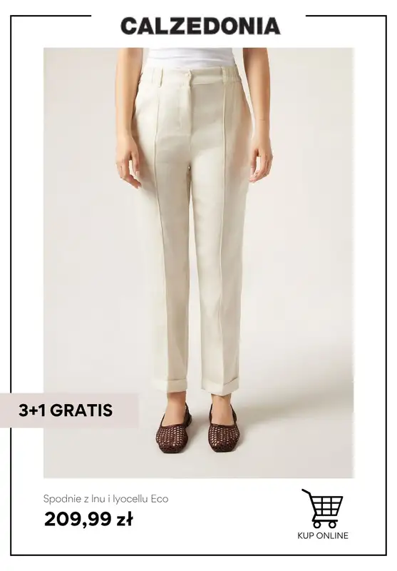 Calzedonia - gazetka promocyjna Przewiewne spodnie na lato od środy 28.05  - strona 11