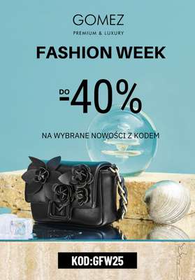 Gomez - gazetka promocyjna Do -40% na nowości od środy 28.05 do poniedziałku 02.06