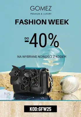 Gomez - gazetka promocyjna Do -40% na nowości od środy 28.05 do poniedziałku 02.06