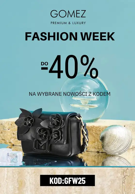 Gomez - gazetka promocyjna Do -40% na nowości od środy 28.05 do poniedziałku 02.06