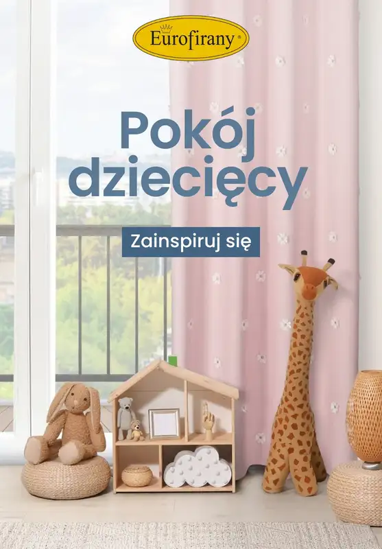 Eurofirany - gazetka promocyjna Pokój dziecka w nowej odsłonie – zainspiruj się! od czwartku 29.05 