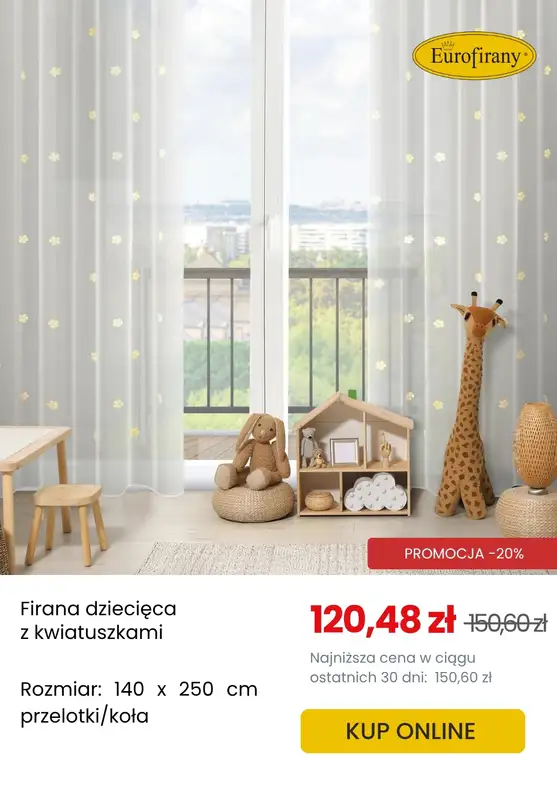 Eurofirany - gazetka promocyjna Pokój dziecka w nowej odsłonie – zainspiruj się! od czwartku 29.05  - strona 9