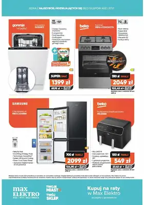 Max Elektro - gazetka promocyjna Gazetka od czwartku 29.05 do poniedziałku 30.06 - strona 12 Max Elektro - gazetka promocyjna Gazetka od czwartku 29.05 do poniedziałku 30.06 - strona 12