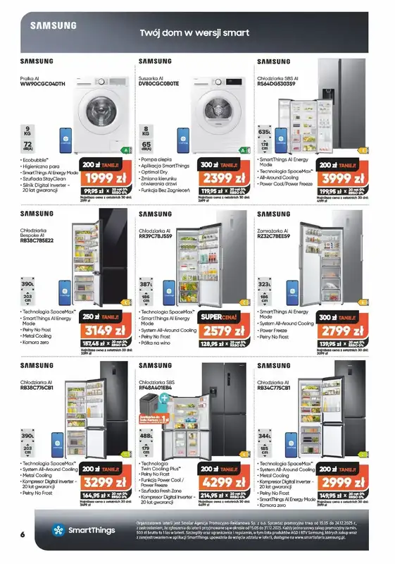 Max Elektro - gazetka promocyjna Gazetka od czwartku 29.05 do poniedziałku 30.06 - strona 6