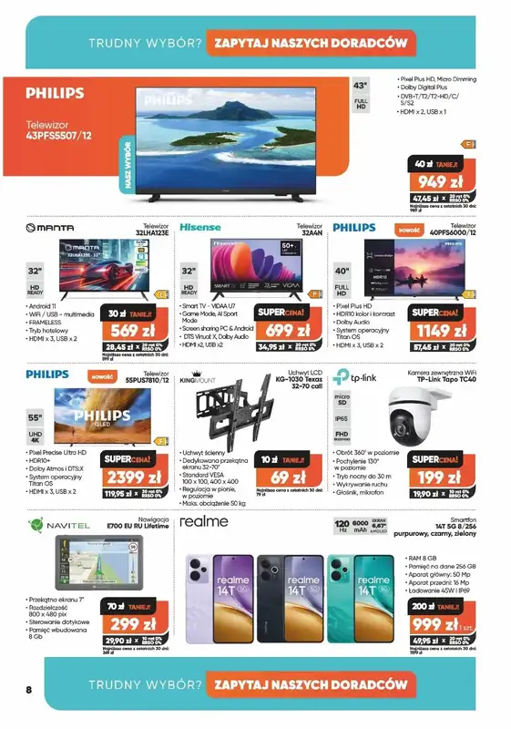 Max Elektro - gazetka promocyjna Gazetka od czwartku 29.05 do poniedziałku 30.06 - strona 8