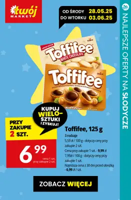 #Dzień Dziecka - gazetka promocyjna Najlepsze oferty na SŁODYCZE na DZIEŃ DZIECKA od czwartku 29.05 do soboty 31.05 - strona 2