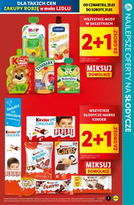 #Dzień Dziecka - gazetka promocyjna Najlepsze oferty na SŁODYCZE na DZIEŃ DZIECKA od czwartku 29.05 do soboty 31.05 - strona 8