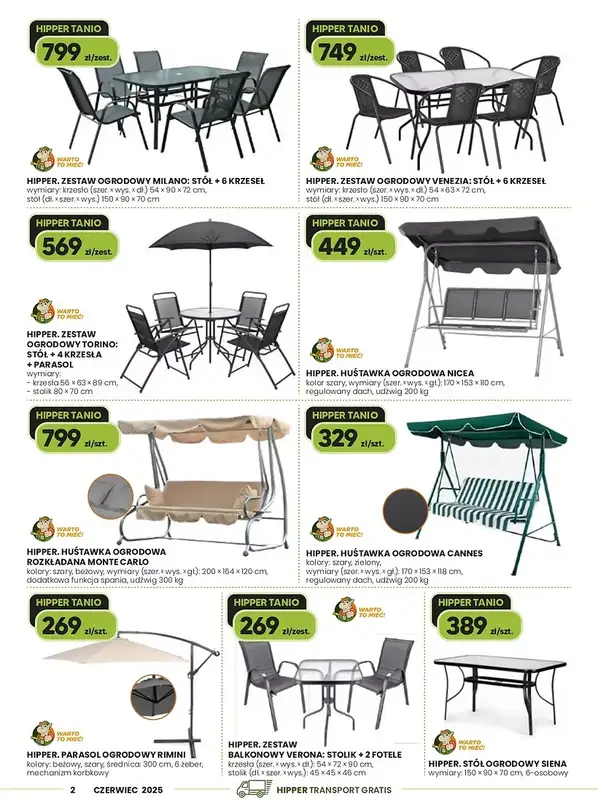 HIPPER.pl - gazetka promocyjna Gazetka od czwartku 29.05 do niedzieli 15.06 - strona 2