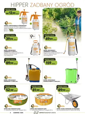 HIPPER.pl - gazetka promocyjna Gazetka od czwartku 29.05 do niedzieli 15.06 - strona 4 HIPPER.pl - gazetka promocyjna Gazetka od czwartku 29.05 do niedzieli 15.06 - strona 4