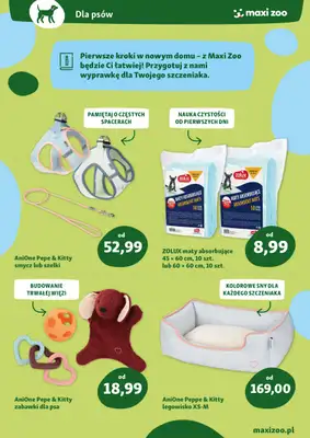 MAXI ZOO - gazetka promocyjna Maxi Zoo - Wszystko dla szczeniaka i kociaka od niedzieli 01.06 do poniedziałku 30.06 - strona 4 MAXI ZOO - gazetka promocyjna Maxi Zoo - Wszystko dla szczeniaka i kociaka od niedzieli 01.06 do poniedziałku 30.06 - strona 4