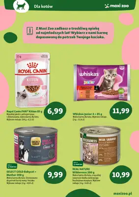 MAXI ZOO - gazetka promocyjna Maxi Zoo - Wszystko dla szczeniaka i kociaka od niedzieli 01.06 do poniedziałku 30.06 - strona 6 MAXI ZOO - gazetka promocyjna Maxi Zoo - Wszystko dla szczeniaka i kociaka od niedzieli 01.06 do poniedziałku 30.06 - strona 6