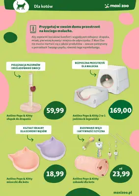 MAXI ZOO - gazetka promocyjna Maxi Zoo - Wszystko dla szczeniaka i kociaka od niedzieli 01.06 do poniedziałku 30.06 - strona 7 MAXI ZOO - gazetka promocyjna Maxi Zoo - Wszystko dla szczeniaka i kociaka od niedzieli 01.06 do poniedziałku 30.06 - strona 7