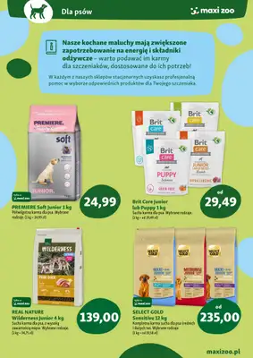 MAXI ZOO - gazetka promocyjna Maxi Zoo - Wszystko dla szczeniaka i kociaka od niedzieli 01.06 do poniedziałku 30.06 - strona 3 MAXI ZOO - gazetka promocyjna Maxi Zoo - Wszystko dla szczeniaka i kociaka od niedzieli 01.06 do poniedziałku 30.06 - strona 3