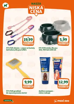 MAXI ZOO - gazetka promocyjna Maxi Zoo - Nasza niska cena od niedzieli 01.06 do poniedziałku 30.06 - strona 4 MAXI ZOO - gazetka promocyjna Maxi Zoo - Nasza niska cena od niedzieli 01.06 do poniedziałku 30.06 - strona 4