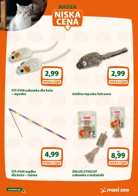 MAXI ZOO - gazetka promocyjna Maxi Zoo - Nasza niska cena od niedzieli 01.06 do poniedziałku 30.06 - strona 7 MAXI ZOO - gazetka promocyjna Maxi Zoo - Nasza niska cena od niedzieli 01.06 do poniedziałku 30.06 - strona 7