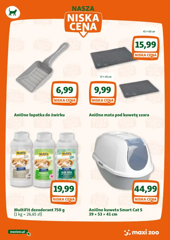 MAXI ZOO - gazetka promocyjna Maxi Zoo - Nasza niska cena od niedzieli 01.06 do poniedziałku 30.06 - strona 9