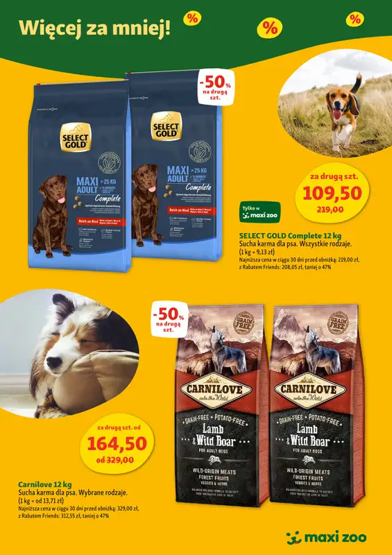MAXI ZOO - gazetka promocyjna Maxi Zoo - Więcej za mniej! od niedzieli 01.06 do poniedziałku 30.06 - strona 7