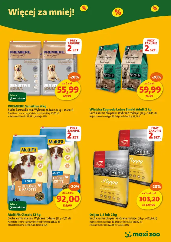 MAXI ZOO - gazetka promocyjna Maxi Zoo - Więcej za mniej! od niedzieli 01.06 do poniedziałku 30.06 - strona 6