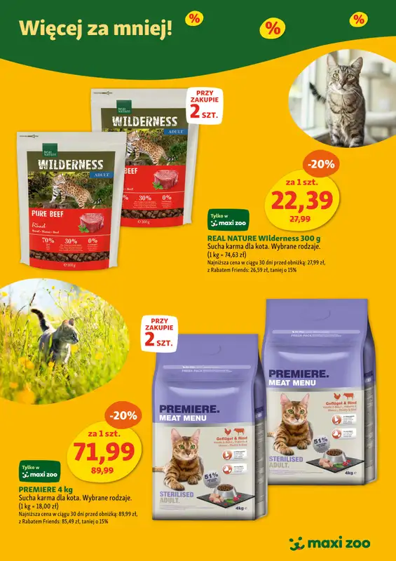 MAXI ZOO - gazetka promocyjna Maxi Zoo - Więcej za mniej! od niedzieli 01.06 do poniedziałku 30.06 - strona 9