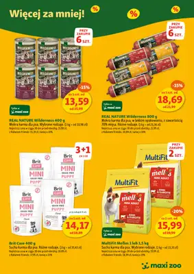 MAXI ZOO - gazetka promocyjna Maxi Zoo - Więcej za mniej! od niedzieli 01.06 do poniedziałku 30.06 - strona 5 MAXI ZOO - gazetka promocyjna Maxi Zoo - Więcej za mniej! od niedzieli 01.06 do poniedziałku 30.06 - strona 5