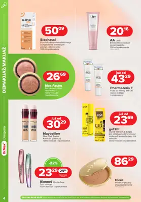 Dr.Max Drogeria - gazetka promocyjna Gazetka od niedzieli 01.06 do poniedziałku 30.06 - strona 4 Dr.Max Drogeria - gazetka promocyjna Gazetka od niedzieli 01.06 do poniedziałku 30.06 - strona 4