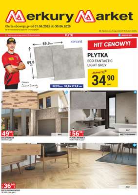 Merkury Market - gazetka promocyjna Gazetka od niedzieli 01.06 do poniedziałku 30.06