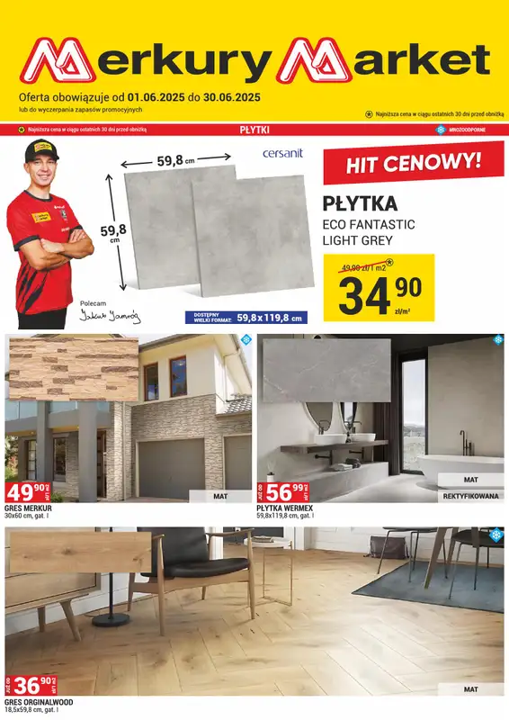 Merkury Market - gazetka promocyjna Gazetka od niedzieli 01.06 do poniedziałku 30.06