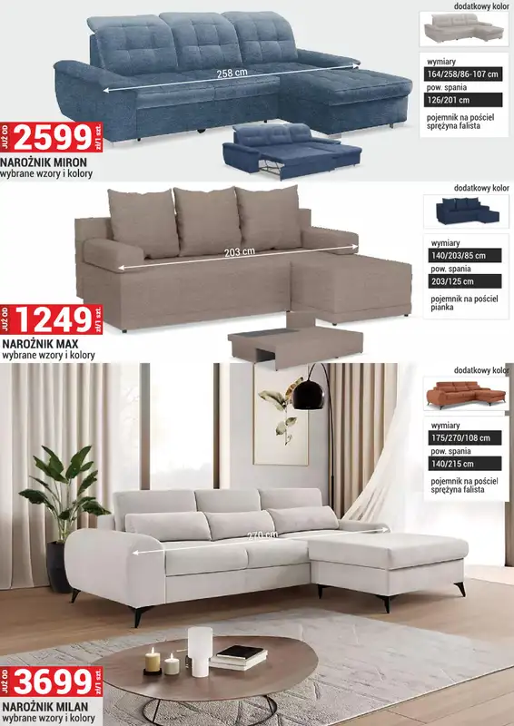 Merkury Market - gazetka promocyjna Gazetka Meble, wypoczynki, materace od niedzieli 01.06 do poniedziałku 30.06 - strona 23
