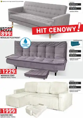 Merkury Market - gazetka promocyjna Gazetka Meble, wypoczynki, materace od niedzieli 01.06 do poniedziałku 30.06 - strona 39 Merkury Market - gazetka promocyjna Gazetka Meble, wypoczynki, materace od niedzieli 01.06 do poniedziałku 30.06 - strona 39