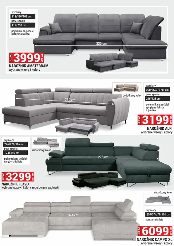 Merkury Market - gazetka promocyjna Gazetka Meble, wypoczynki, materace od niedzieli 01.06 do poniedziałku 30.06 - strona 15