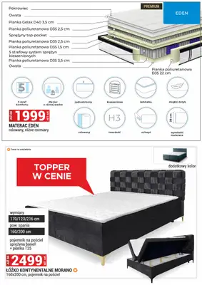 Merkury Market - gazetka promocyjna Gazetka Meble, wypoczynki, materace od niedzieli 01.06 do poniedziałku 30.06 - strona 36 Merkury Market - gazetka promocyjna Gazetka Meble, wypoczynki, materace od niedzieli 01.06 do poniedziałku 30.06 - strona 36