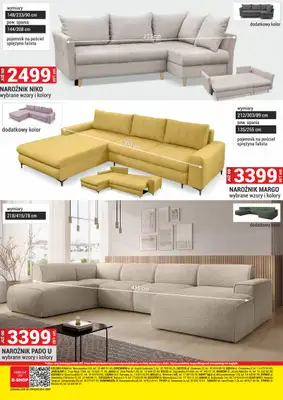 Merkury Market - gazetka promocyjna Gazetka Meble, wypoczynki, materace od niedzieli 01.06 do poniedziałku 30.06 - strona 40 Merkury Market - gazetka promocyjna Gazetka Meble, wypoczynki, materace od niedzieli 01.06 do poniedziałku 30.06 - strona 40
