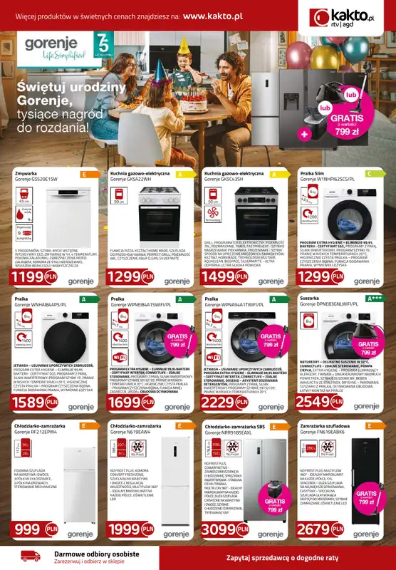 kakto.pl - gazetka promocyjna Gazetka od niedzieli 01.06 do poniedziałku 30.06 - strona 7